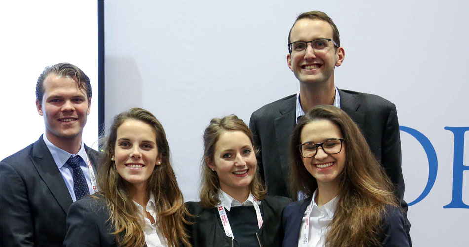 students smiling